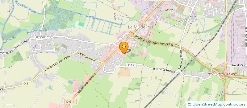 localisation de l'entreprise CAISSE PRIMAIRE D'ASSURANCE MALADIE D S  BESSINES