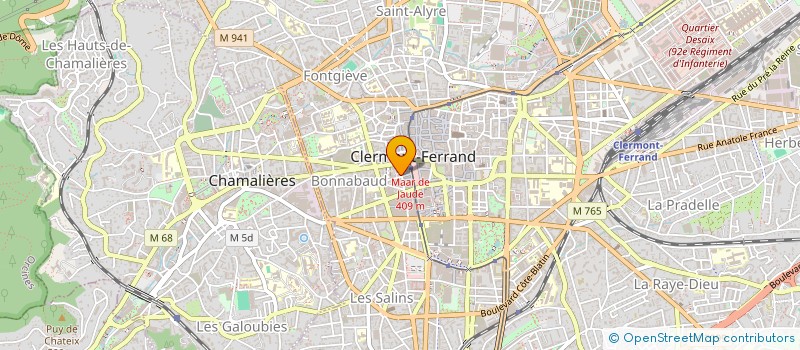 localisation de l'entreprise CAISSE REG GARANT NOTAIR APPEL RIOM à CLERMONT-FERRAND