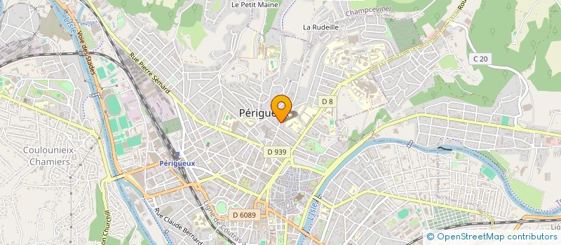 localisation de l'entreprise CAISSE REGION ASSUR MUTUELLE AGRICOLE à PERIGUEUX