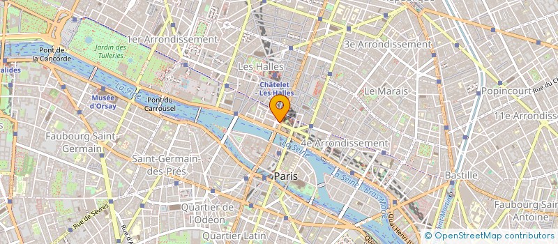 localisation de l'entreprise CAISSE REGION GARAN COURS APPE à PARIS