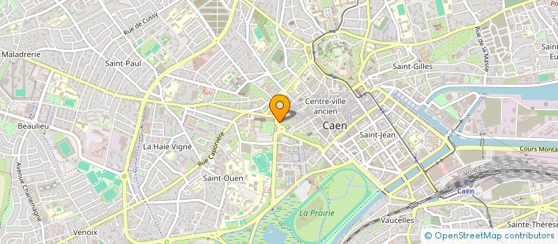 localisation de l'entreprise CAISSE REGIONALE DE GARANTIE à CAEN