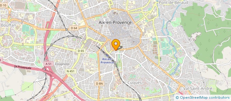 localisation de l'entreprise CAISSE REGIONALE GARANTIE DES NOTAIRES à AIX-EN-PROVENCE