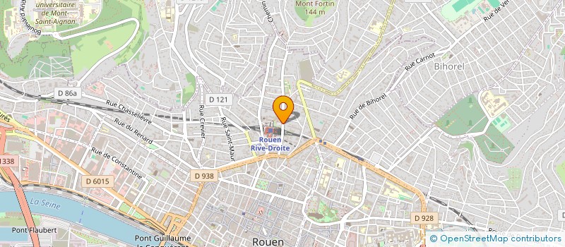 localisation de l'entreprise CAISSE REGIONALE GARANTIE DES NOTAIRES à ROUEN