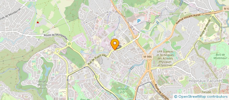 localisation de l'entreprise CAISSE REGIONALE GARANTIE NOTAIRES à MONTPELLIER
