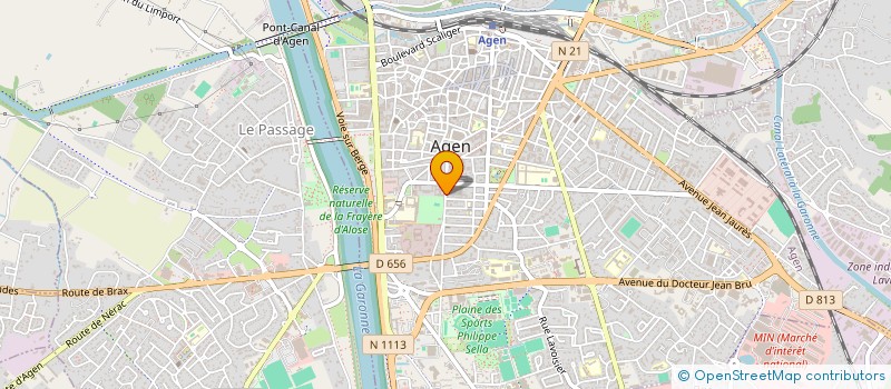 localisation de l'entreprise CAISSE REGLEMENT PECUNIAIRE DES AVOCATS  AGEN