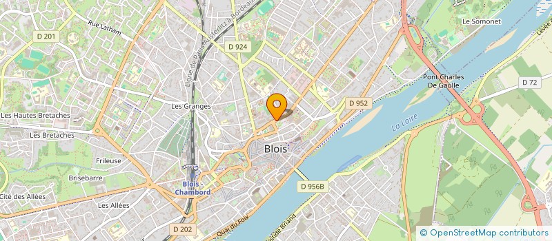 localisation de l'entreprise CAISSE REGLEMENTS PECUNIAIRES AVOCATS à BLOIS