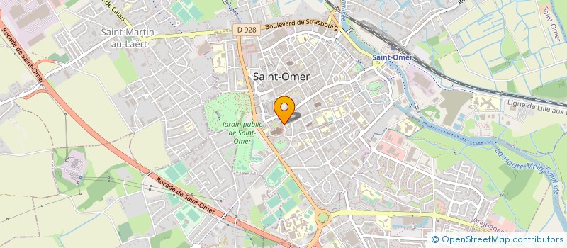 localisation de l'entreprise CAISSE REGLEMENTS PECUNIAIRES AVOCATS  SAINT-OMER