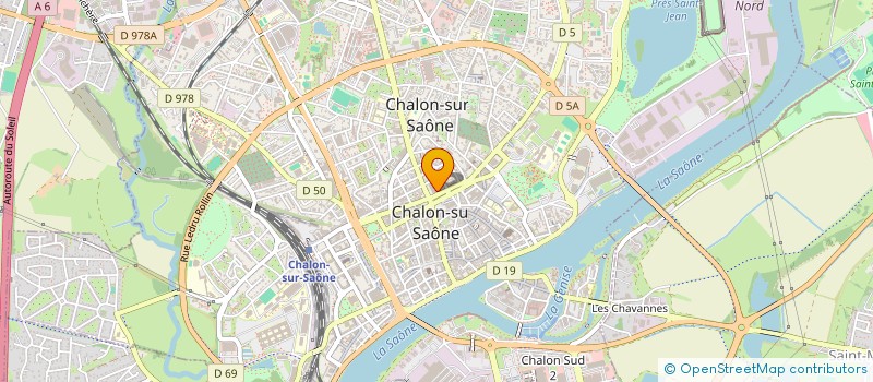 localisation de l'entreprise CAISSE REGLEMENTS PECUNIAIRES AVOCATS à CHALON-SUR-SAONE