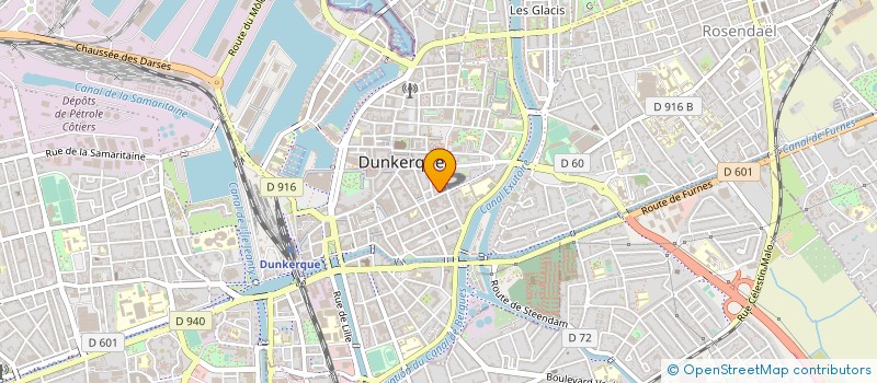 localisation de l'entreprise CAISSE REGLEMENTS PECUNIAIRES AVOCATS à DUNKERQUE