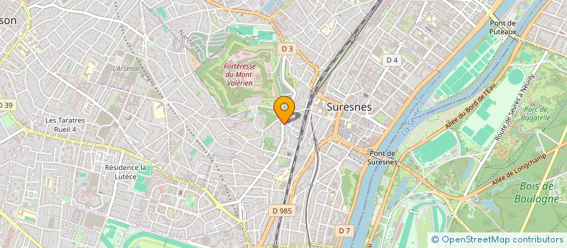 localisation de l'entreprise CAISSE RETRAI ETS SOINS PRIVES INSTIT... à SURESNES