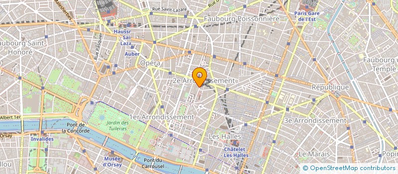 localisation de l'entreprise CAISSE RETRAITE BANQUE POPULAIRE à PARIS