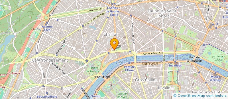 localisation de l'entreprise CAISSE RETRAITE ET PREVOYANCE SAGEM à PARIS