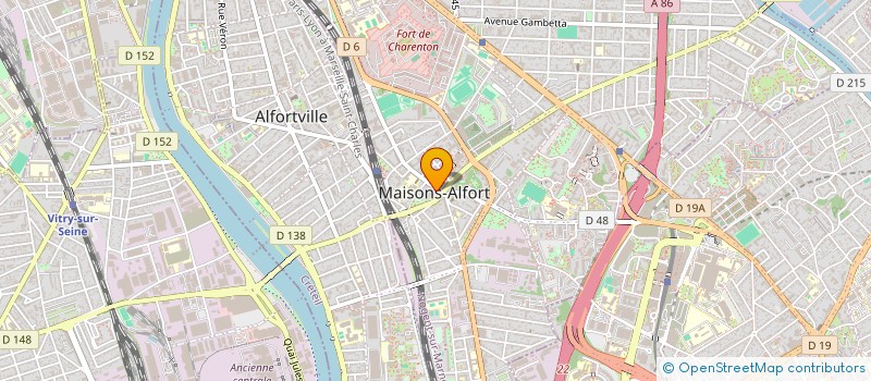 localisation de l'entreprise CAISSE RETRAITE MUTUELLE DES A.C.V.G. à MAISONS-ALFORT