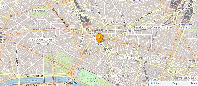 localisation de l'entreprise CAISSE RETRAITE PERSONNEL SOC ASSURANCES à PARIS