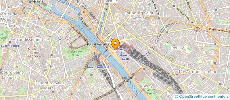 localisation de l'entreprise CAISSE RETRAITE PREV CADRE METIERS D'ART à PARIS