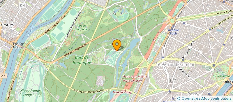 localisation de l'entreprise CAISSE RETRAITE PREVOYANCE DES CADRES à PARIS