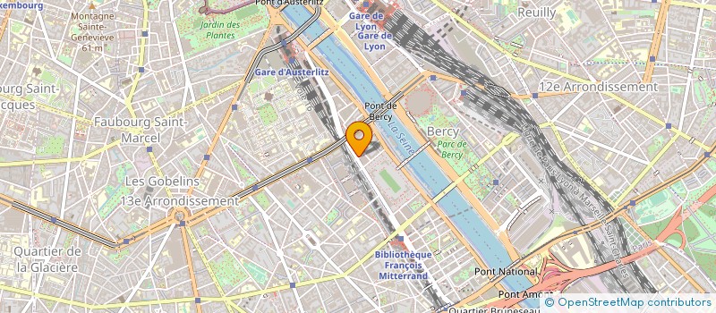 localisation de l'entreprise CAISSE RETRAITES CREDIT FONCIER FRANCE à PARIS