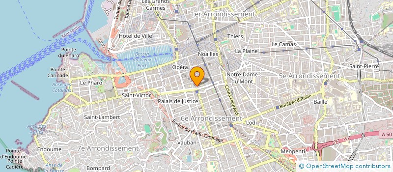 localisation de l'entreprise CAISSE RETRAITES SMC à MARSEILLE