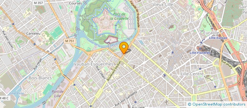 localisation de l'entreprise CAISSE SOCIAL FAMIL DU TEXTILE à LILLE