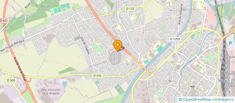 localisation de l'entreprise CAISSE SOLIDARITE PENITENTIAIR à DOUAI