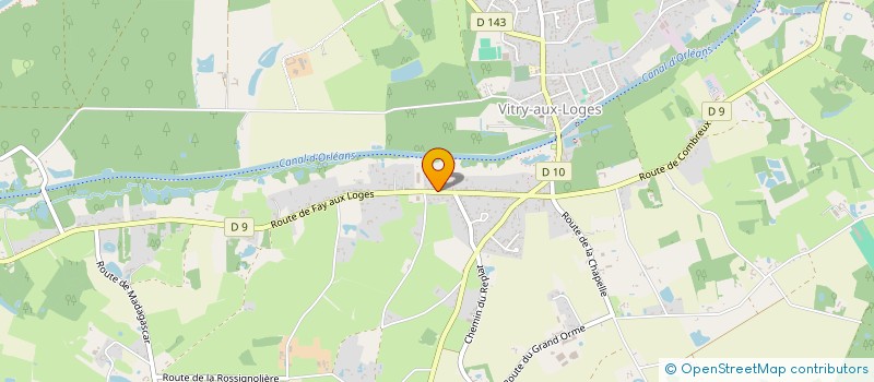 localisation de l'entreprise CAISSERIE DES CADUELS SA à VITRY-AUX-LOGES