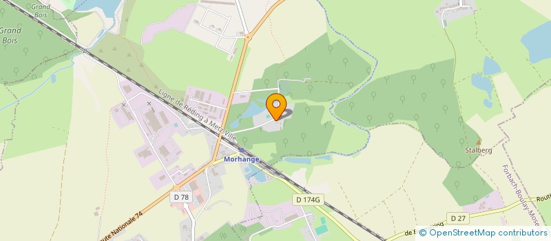 localisation de l'entreprise CAISSERIE MORHANGEOISE  MORHANGE