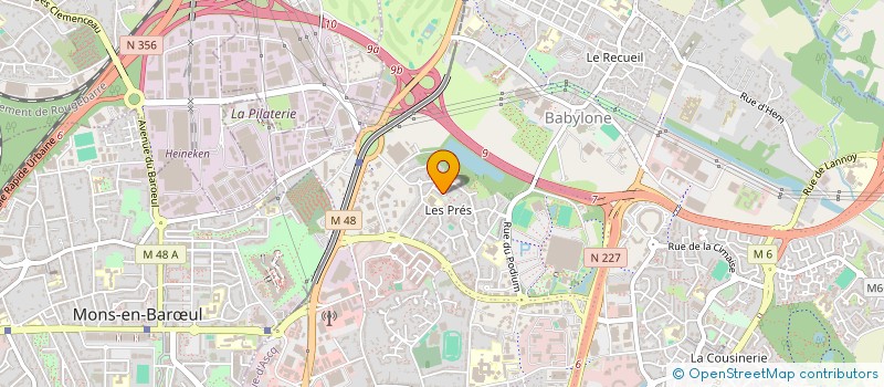 localisation de l'entreprise CAISSES A SAVON-ITEEM  VILLENEUVE-D'ASCQ