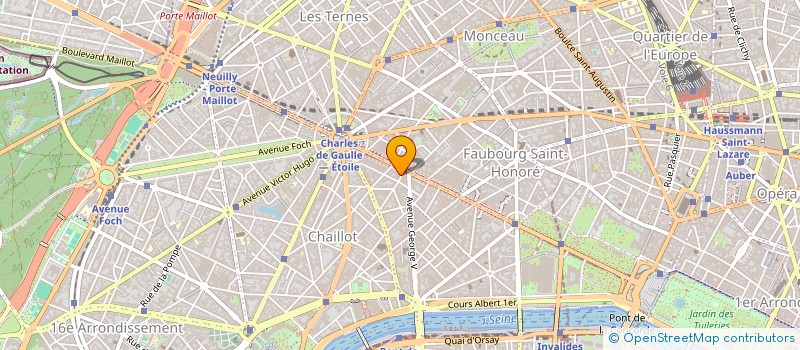 localisation de l'entreprise CAISSES DE PREVOYANCE DU CCF à PARIS