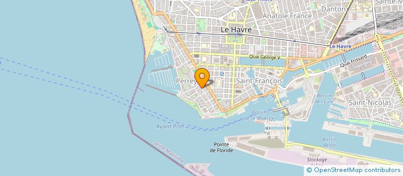 localisation de l'entreprise CAISSON BABORD RECORDS  LE HAVRE