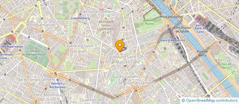 localisation de l'entreprise CAIUBI à PARIS
