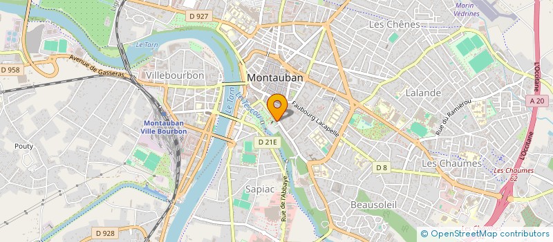 localisation de l'entreprise CAIZERGUES-ROLLIN  MONTAUBAN