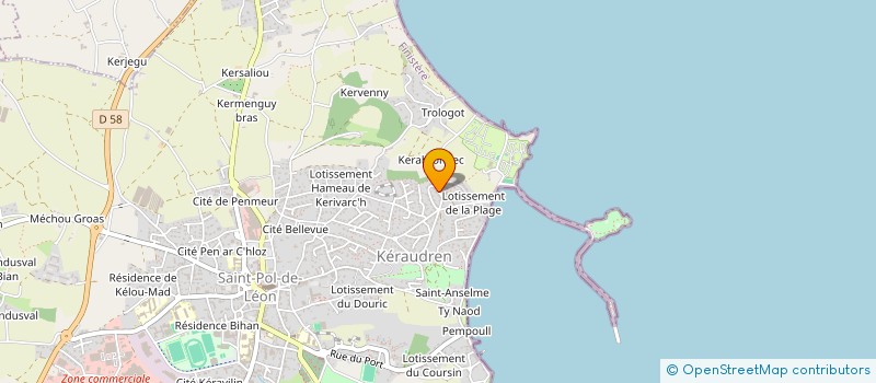 localisation de l'entreprise CAJ  SAINT-POL-DE-LEON