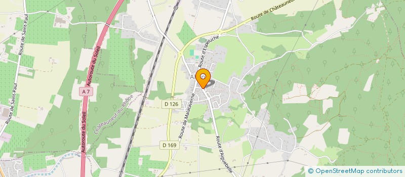 localisation de l'entreprise CAJ  ALLAN