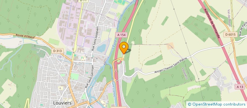 localisation de l'entreprise CAJA  LOUVIERS