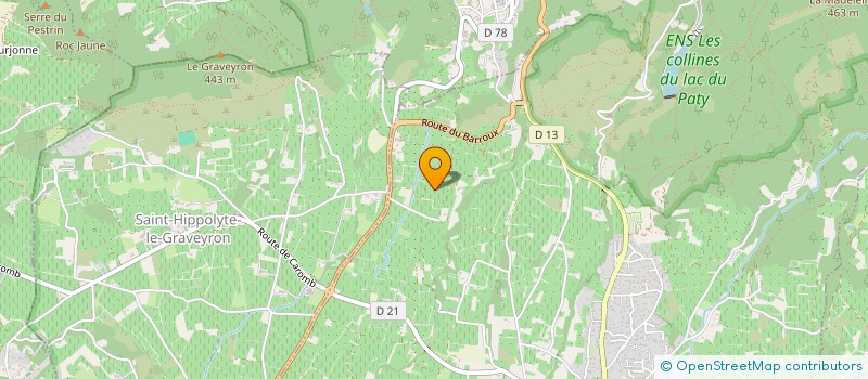 localisation de l'entreprise CAJA  CAROMB