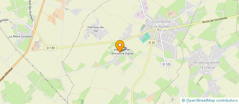 localisation de l'entreprise CAJA76  GONNEVILLE-LA-MALLET