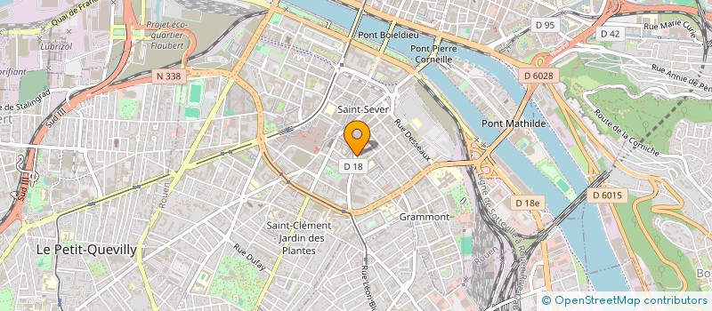 localisation de l'entreprise CAJABF  ROUEN