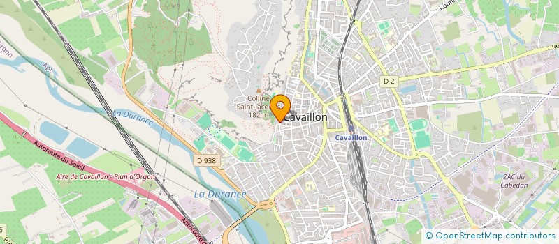 localisation de l'entreprise CAJAC  CAVAILLON