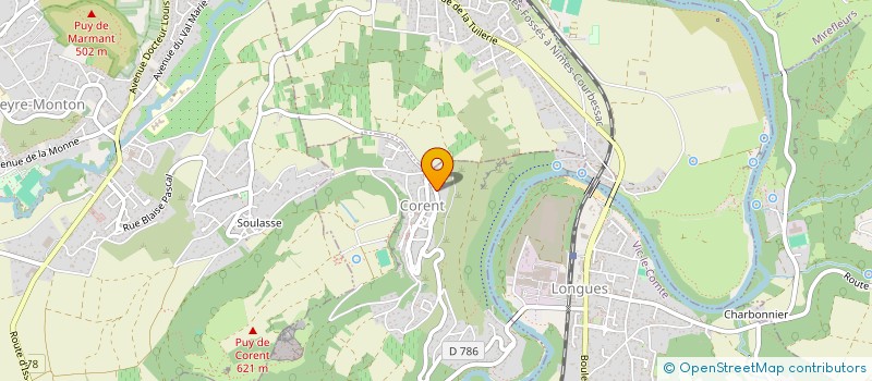 localisation de l'entreprise CAJAD INVEST  CORENT