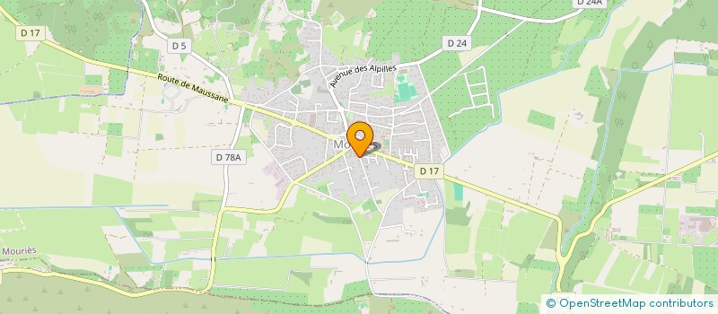 localisation de l'entreprise CAJAKA MEDIAS  MOURIES