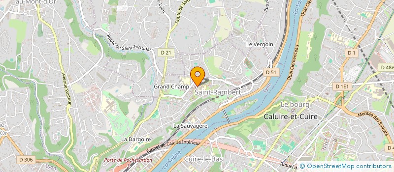 localisation de l'entreprise CAJAMA à LYON