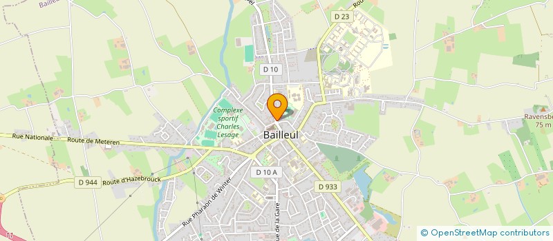 localisation de l'entreprise CAJAP à BAILLEUL
