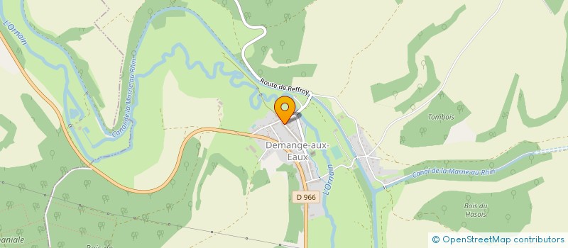 localisation de l'entreprise CAJEB IMMO à DEMANGE-BAUDIGNECOURT