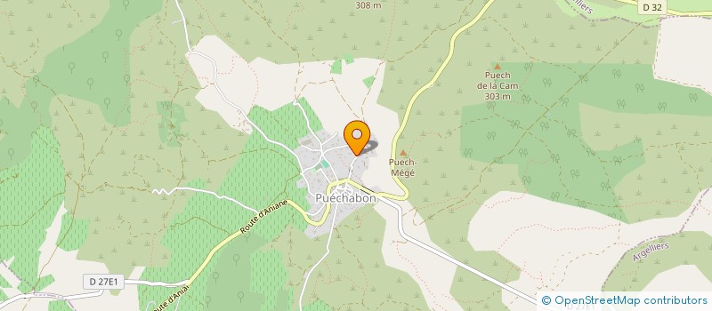 localisation de l'entreprise CAJEBOKA  PUECHABON