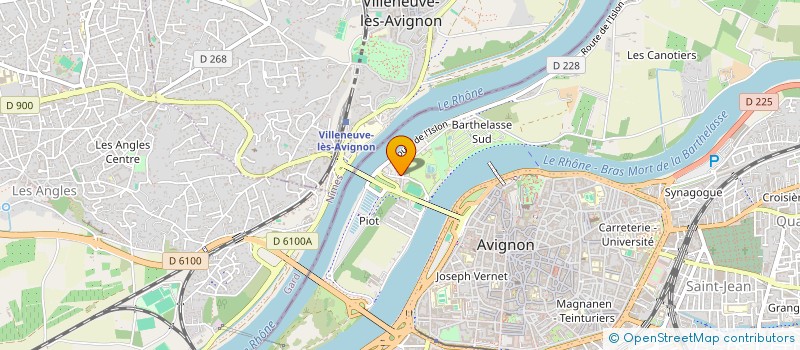 localisation de l'entreprise CAJEFLO  AVIGNON