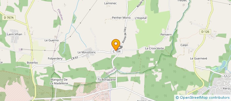 localisation de l'entreprise CAJEM  PLAUDREN