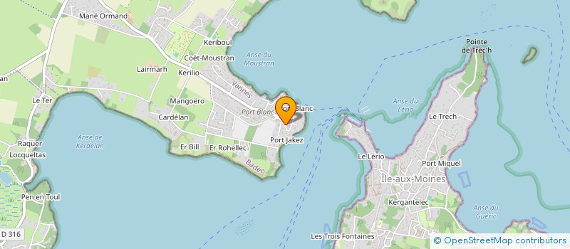 localisation de l'entreprise CAJEMA  BADEN