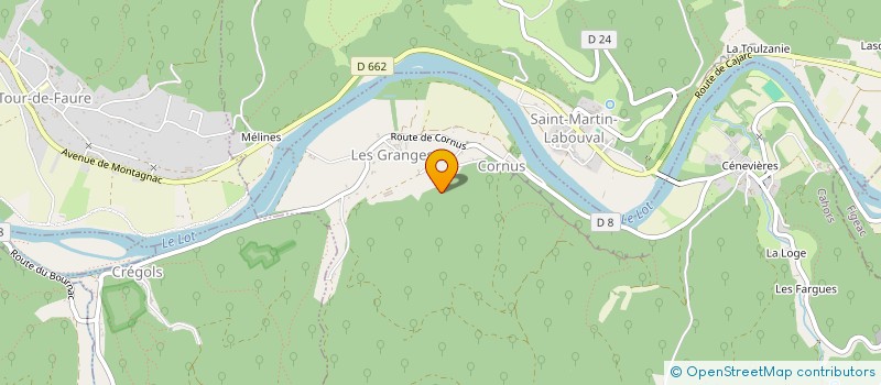 localisation de l'entreprise CAJENYA  TOUR-DE-FAURE