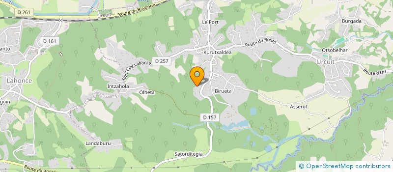 localisation de l'entreprise CAJO  URCUIT