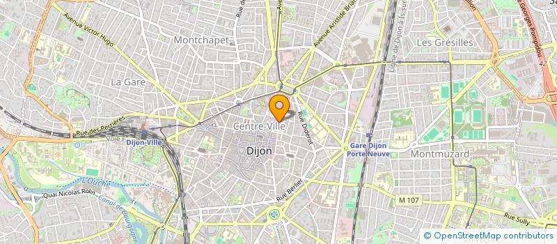 localisation de l'entreprise CAJOLE à DIJON